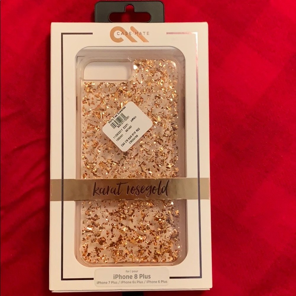 iPhone 6/7/8plus casemate Karat rose gold case